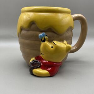 Winnie the Pooh Honey "Hunny" Pot Ceramic 3D Sculpted Coffee Mug